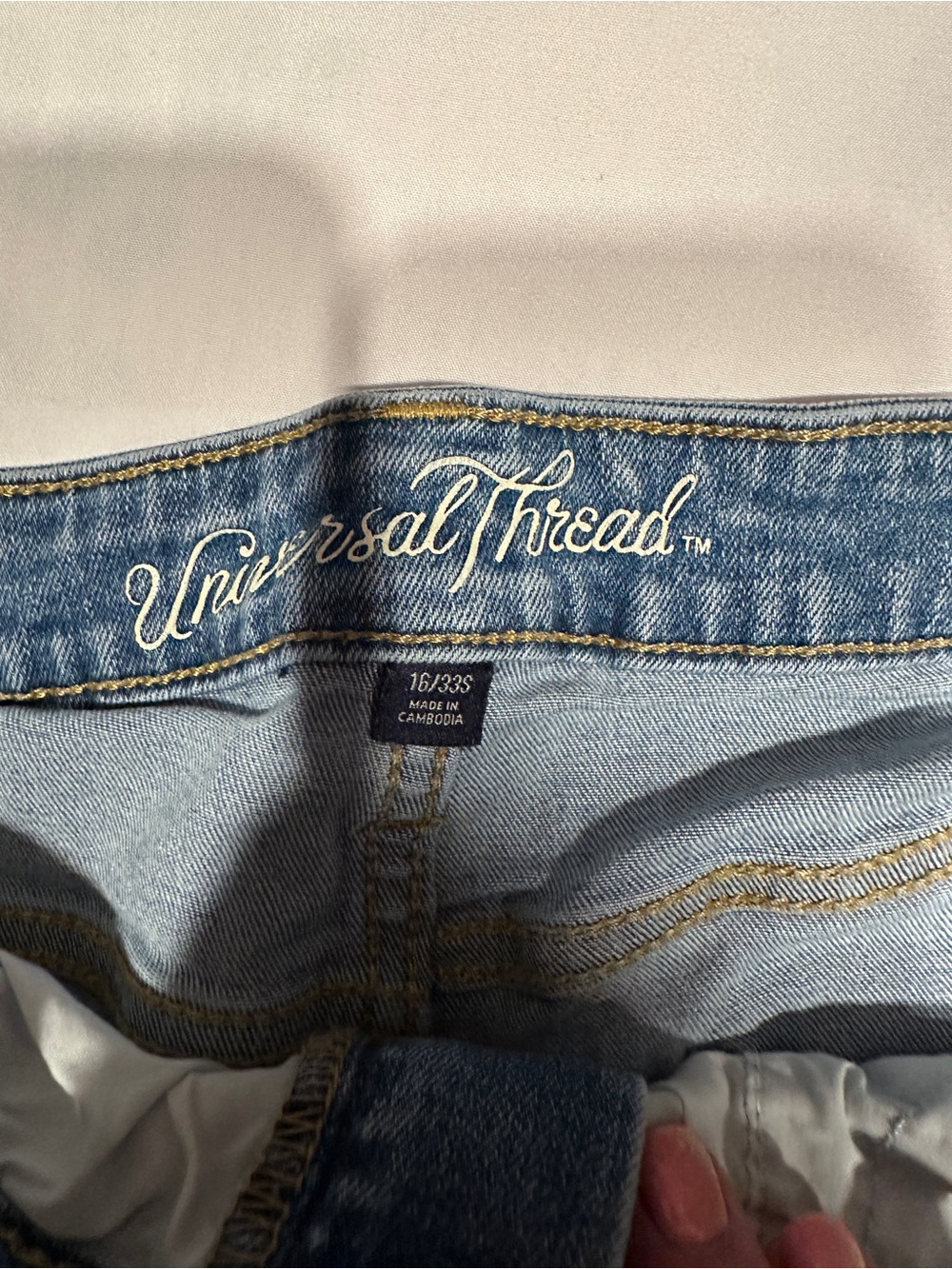 Universal Thread Light Wash Jeans 16s- Light Blue